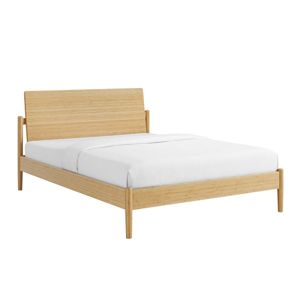 Greenington Monterey Solid Moso Bamboo Queen Platform Bed | Wheat