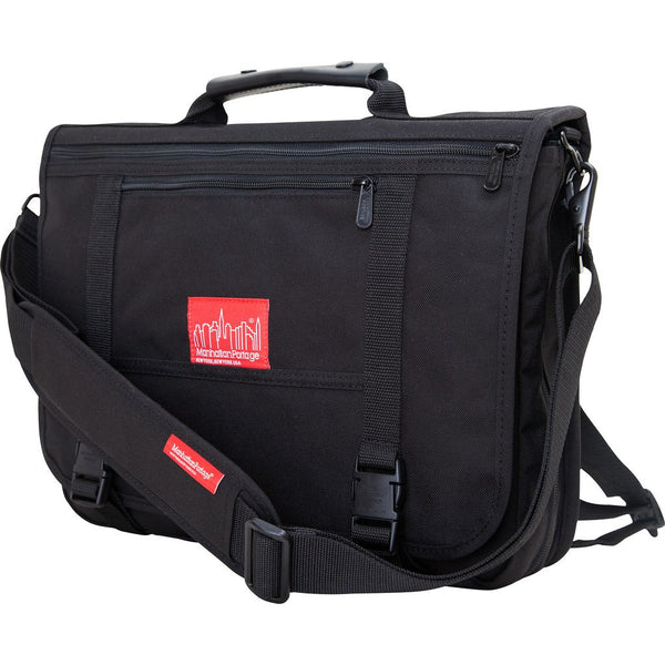 Manhattan Portage Wallstreeter Messenger Backpack | 1444Z BLK / 1444Z DBR / 1444Z GRY / 1444Z NVY / 1444Z OLV / 1444Z RED