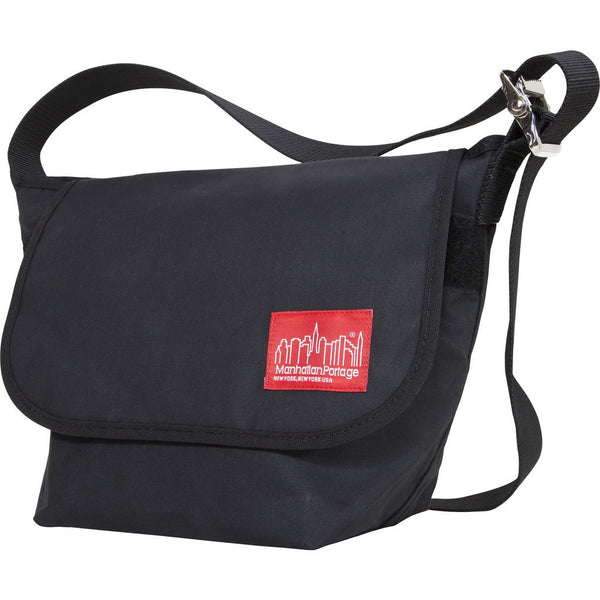 Manhattan Portage Small Waxed Vintage Messenger Bag | 1605V-WP BLK / 1605V-WP DBR / 1605V-WP FTAN / 1605V-WP NVY / 1605V-WP OLV