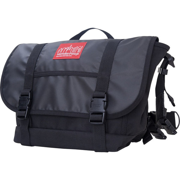 Manhattan Portage Medium NY Minute Messenger Bag | Black 1624 BLK