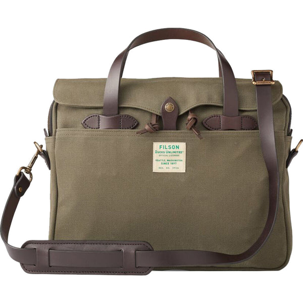 Filson Ducks Unlimited Original Briefcase | Otter Green