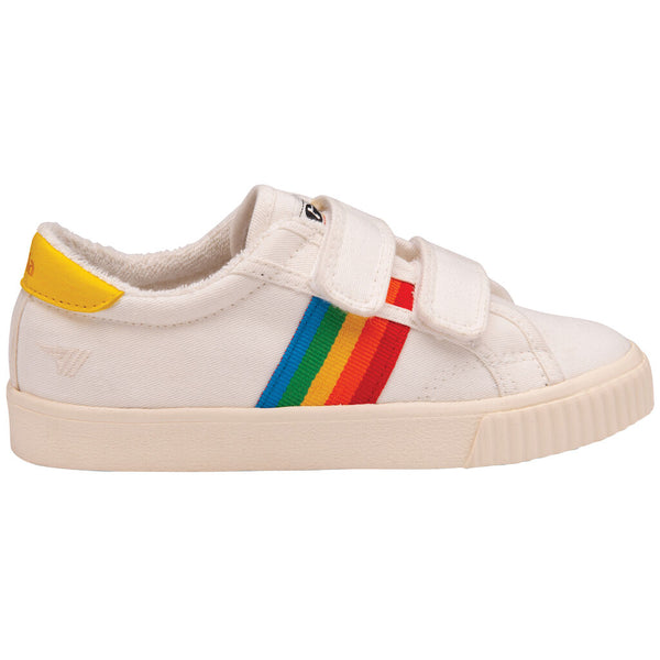 Gola Kids Tennis Mark Cox Rainbow Velcro Sneaker