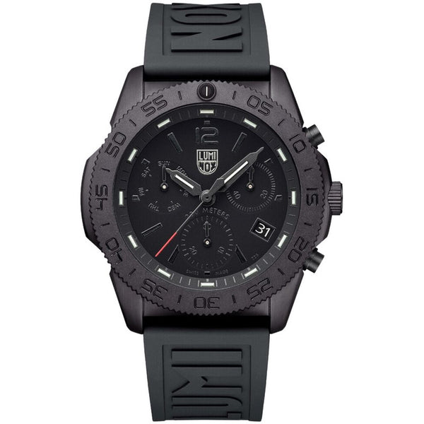 Luminox Pacific Diver Chronograph Watch | 44mm | 20 ATM | Black