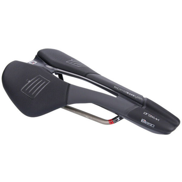 Prologo Proxim W650 Preformance 145 Saddle | Black/Silver Tirox 