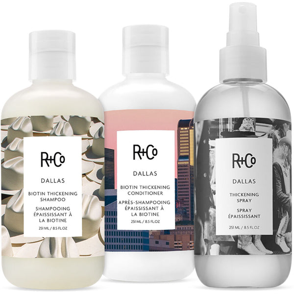 R+Co Dallas Hair Thickening Kit | 3-Piece