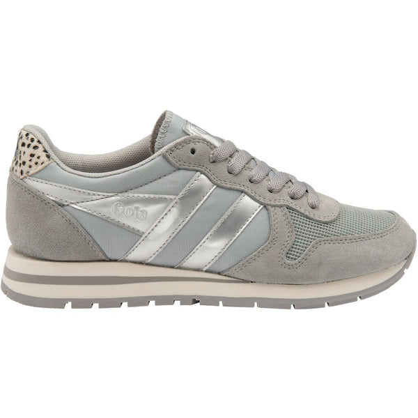 Gola Women's Daytona Jungle Sneakers | Light Grey/Cheetah