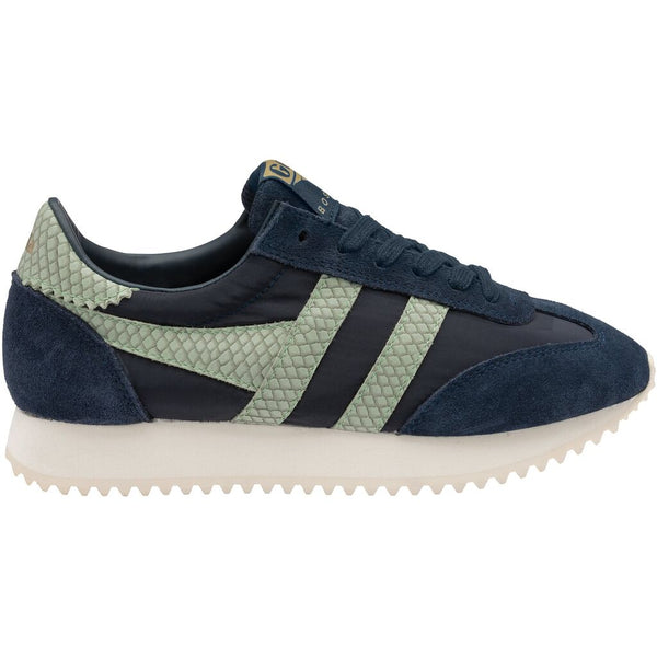 Gola Women's Boston 78 Snake Trainers Sneakers | Navy/Sage