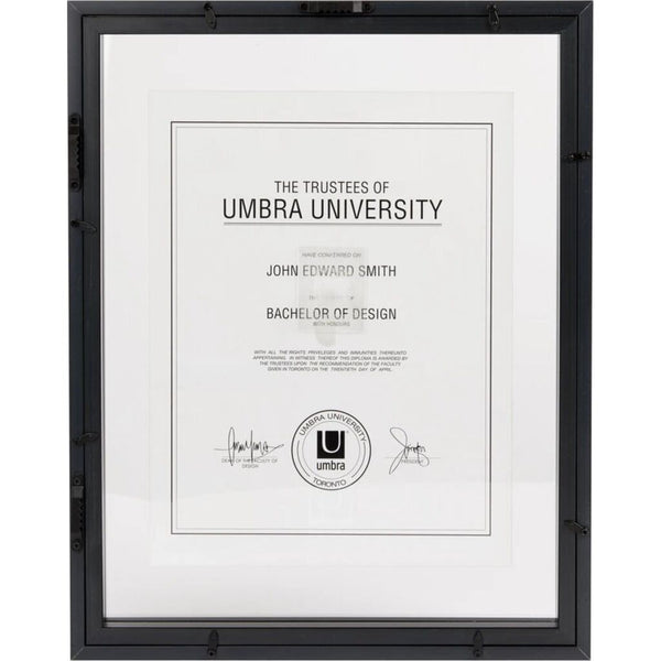 Umbra Document 13 x 16" Frame | Black