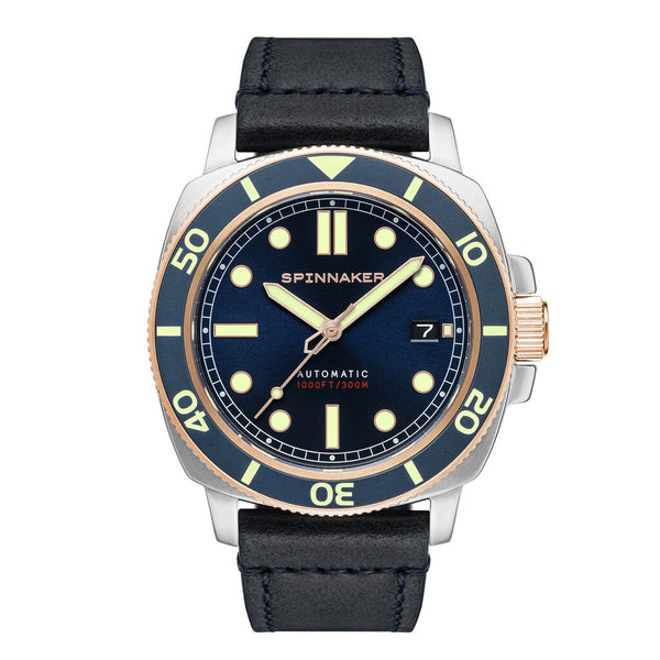 Spinnaker Hull SP-5088-05 Automatic Watch | Dark Blue/Dark Blue