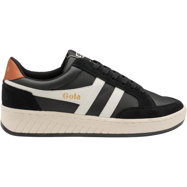 Gola Classics Men's Superslam Sneakers | Black/Off White/Moody Orange