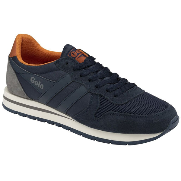 Gola Classics Men's Daytona Sneakers | Navy/Ash/Moody Orange