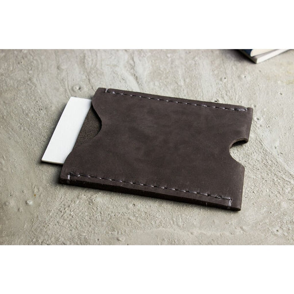 Kiko Leather Double Sided Card Case | Brown