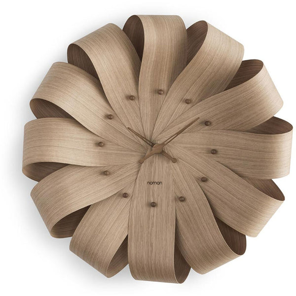 Nomon Brisa Oak X-Large Clock | Body in Oak Wood