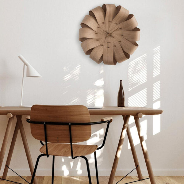 Nomon Brisa Oak X-Large Clock | Body in Oak Wood