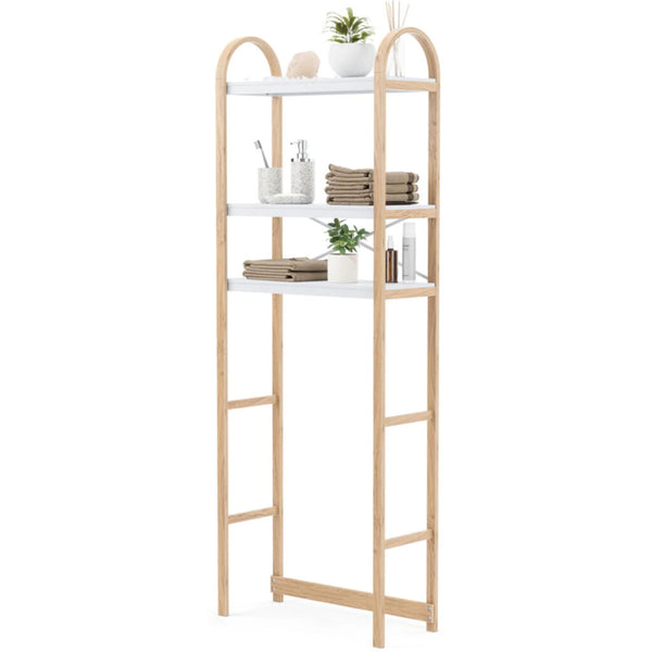 Umbra Bellwood Over The Toilet Shelf - White/Natural