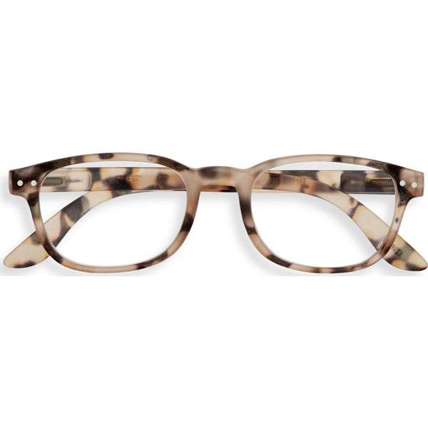 Izipizi Reading Glasses B-Frame | Light Tortoise