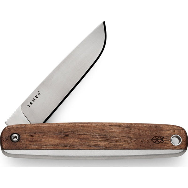 James Knives The County Knife | Walnut/Stainless