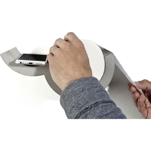 Lyon Beton XS Cloud Toilet Paper Dispenser Shelf | Concrete-DB-09170