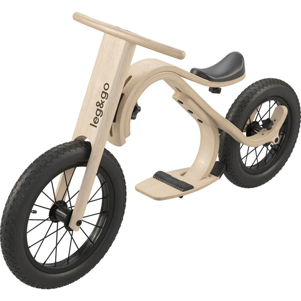 Leg & Go Kid's Balance Bike Bundles | Birch Wood