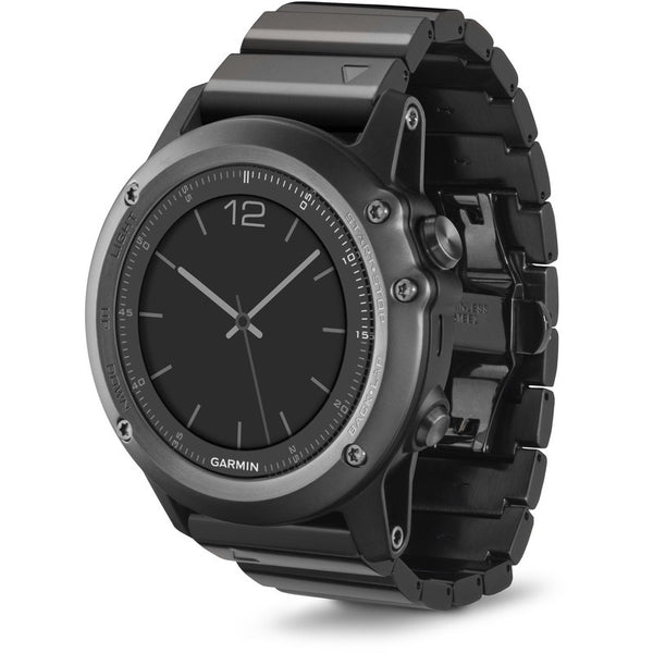 Garmin Fenix 3 Sapphire Multi-Sport GPS Watch | Metal Strap