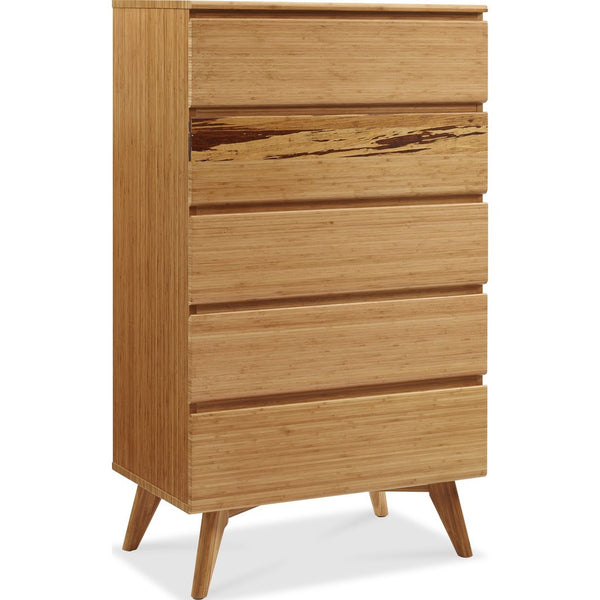 Greenington Azara Five Drawer Chest | Caramelized GA0004CA