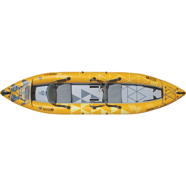 Advanced Elements StraitEdge2 Pro Inflatable Kayak | Yellow/Gray