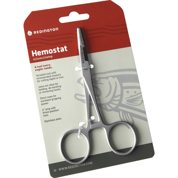 Redington Fishing Hemostat 2-in-1 Scissors and Clamp | 5-8012025