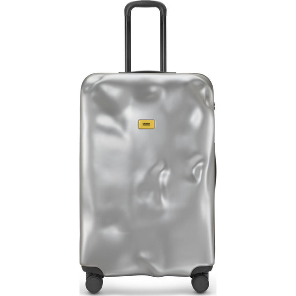 Crash Baggage Icon Trolley Suitcase | Metal Silver --Large Cb163-21