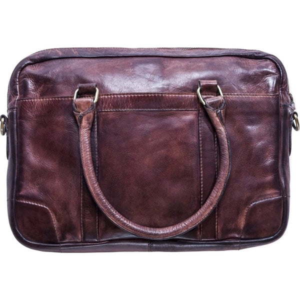 Kiko Leather Sleek Brief | Brown