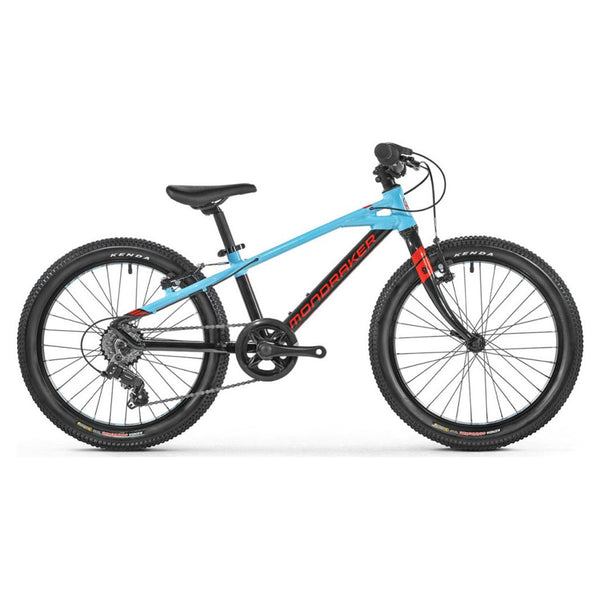 Mondraker Leader 20 Kid's Bike | Black/Light Blue/Flame Red