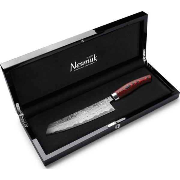 Nesmuk Exklusiv C150 Chef's Knife Micarta Red