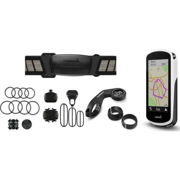 Garmin Edge 1030 GPS Cycling Computer Bundle