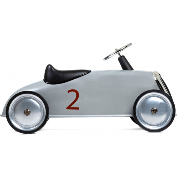 Baghera Kid's Ride-On Rider Push Car | Silver