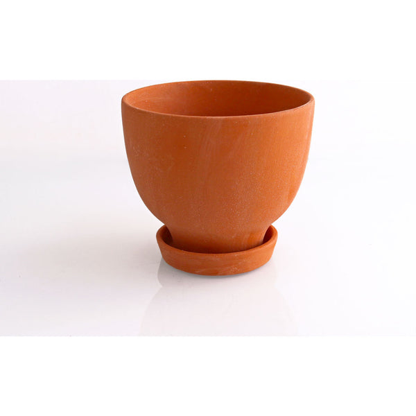 Michiko Shimada Terracotta Pouf Planter | Small