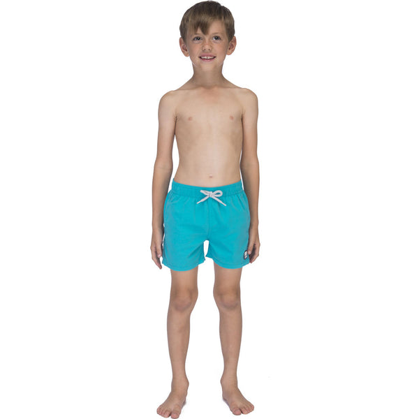 Tom & Teddy Solid Swim Trunk | Pool Blue / 5-6