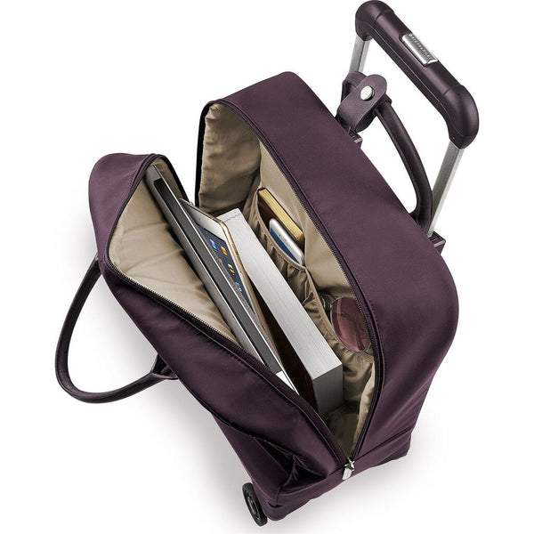 Briggs & Riley Baseline LTD Wheeled Cabin Duffle Bag | Plum