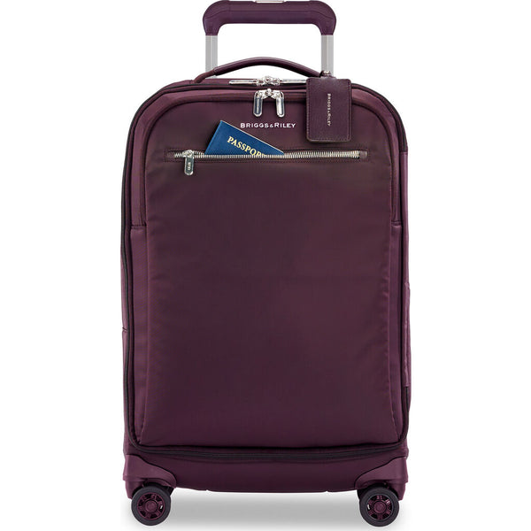 Briggs & Riley Baseline LTD International Expandable Carry-On Spinner Suitcase | Plum